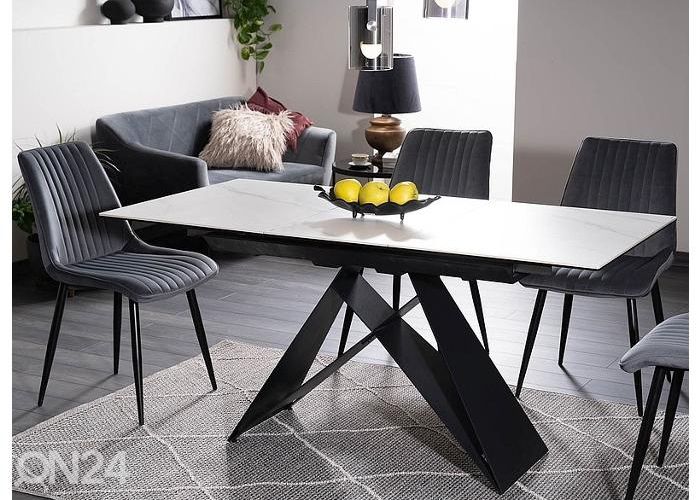 Jatkettava ruokapöytä 80x120-160 cm kuvasuurennos