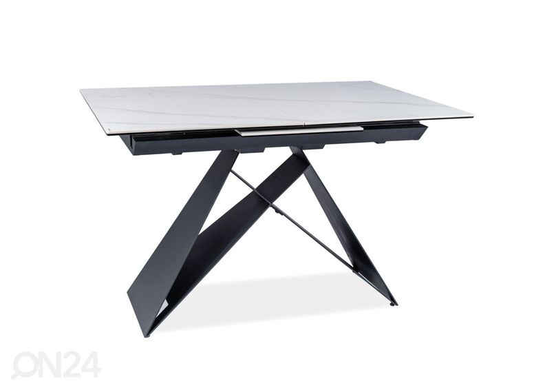 Jatkettava ruokapöytä 80x120-160 cm kuvasuurennos