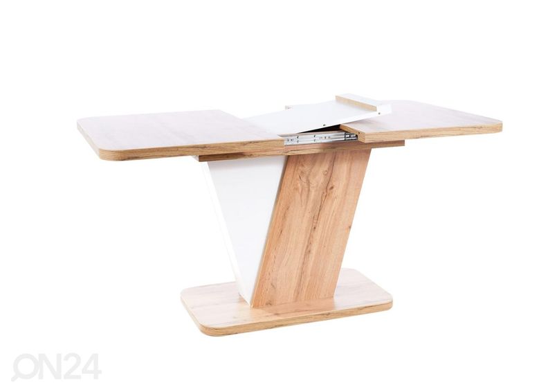 Jatkettava ruokapöytä 80x120-160 cm kuvasuurennos