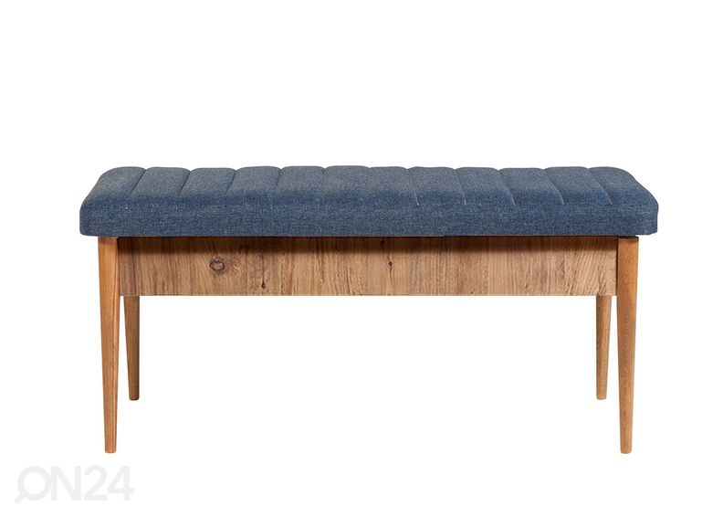 Jatkettava ruokapöytä 80x130-165 cm + 2 tuolia + 2 penkkiä kuvasuurennos