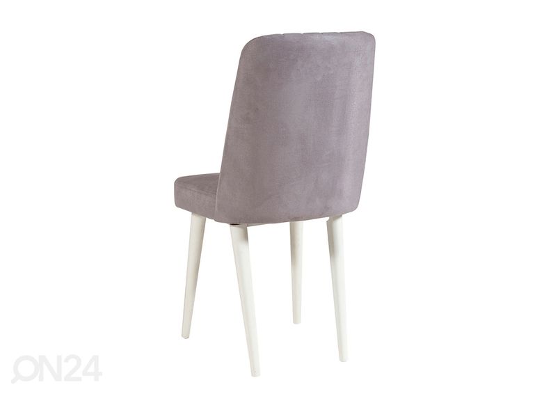 Jatkettava ruokapöytä 80x130-165 cm + 2 tuolia + 2 penkkiä kuvasuurennos