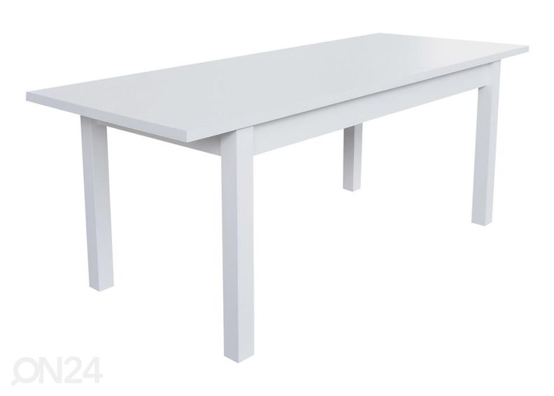 Jatkettava ruokapöytä 80x160-200 cm + 6 tuolia kuvasuurennos