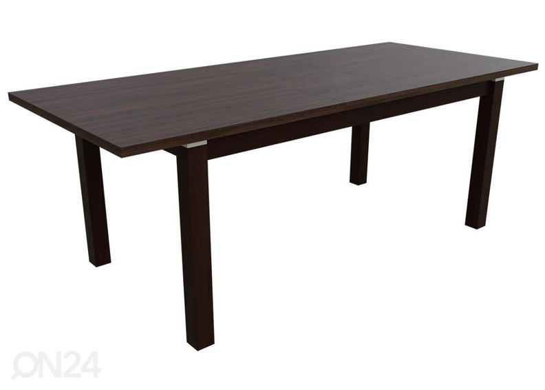 Jatkettava ruokapöytä 80x160-200 cm + 6 tuolia kuvasuurennos