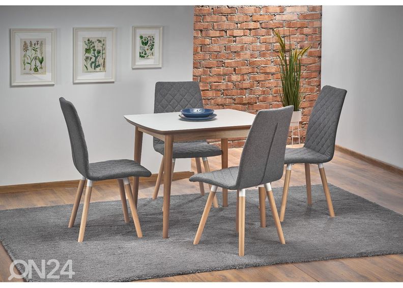 Jatkettava ruokapöytä 90/190x80 cm kuvasuurennos