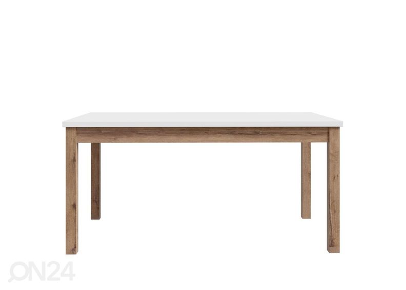 Jatkettava ruokapöytä 90x160/207 cm kuvasuurennos