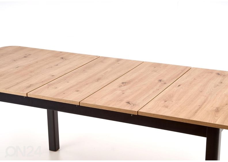 Jatkettava ruokapöytä 90x160/228 cm kuvasuurennos