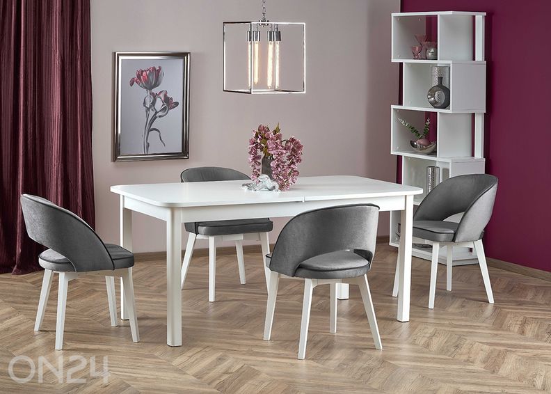 Jatkettava ruokapöytä 90x160/228 cm kuvasuurennos