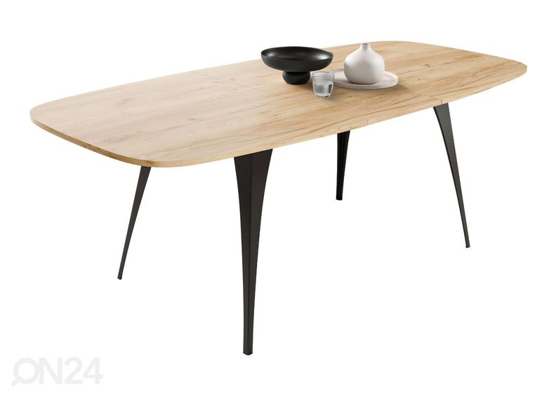 Jatkettava ruokapöytä Artur 90x160-198 cm kuvasuurennos