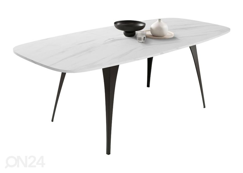 Jatkettava ruokapöytä Artur 90x160-198 cm kuvasuurennos
