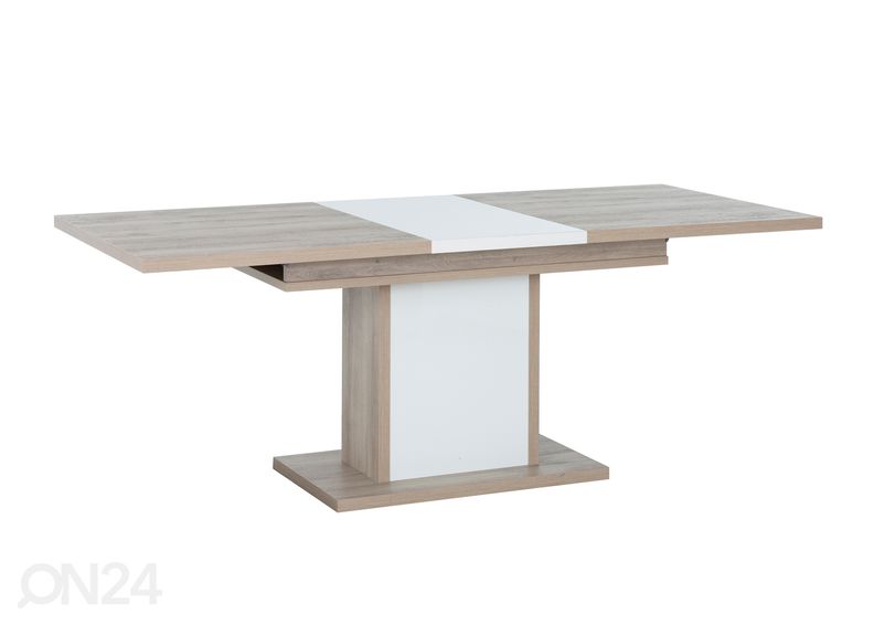 Jatkettava ruokapöytä Aston 160-208x90 cm kuvasuurennos