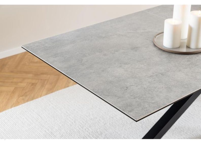 Jatkettava ruokapöytä Beira 100x200/240 cm kuvasuurennos