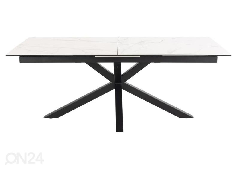 Jatkettava ruokapöytä Beira 100x200/240 cm kuvasuurennos