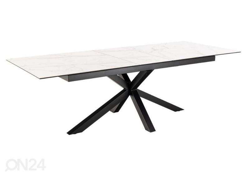 Jatkettava ruokapöytä Beira 100x200/240 cm kuvasuurennos