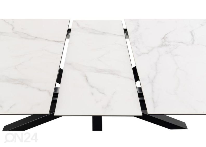 Jatkettava ruokapöytä Beira 100x200/240 cm kuvasuurennos