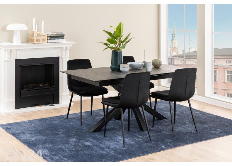 Jatkettava ruokapöytä Beira 90x168/210 cm kuvasuurennos