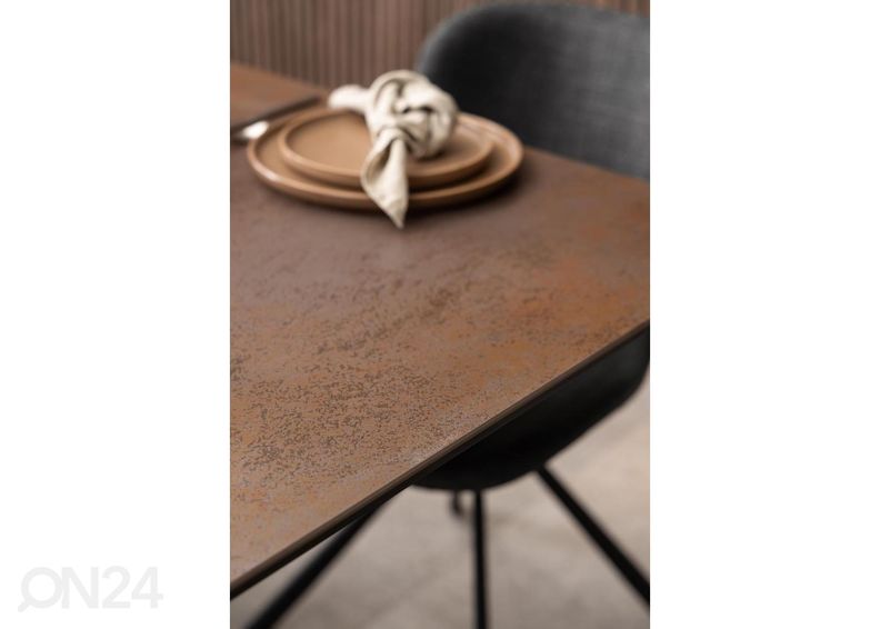 Jatkettava ruokapöytä Beira 90x168/210 cm kuvasuurennos