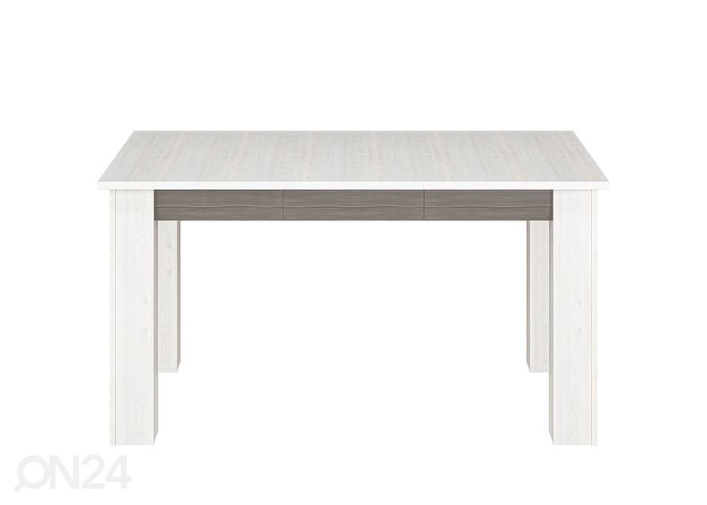 Jatkettava ruokapöytä Bianca 76x101/141/181cm kuvasuurennos