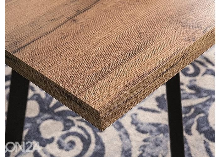 Jatkettava ruokapöytä Brick 120-160x80 cm kuvasuurennos