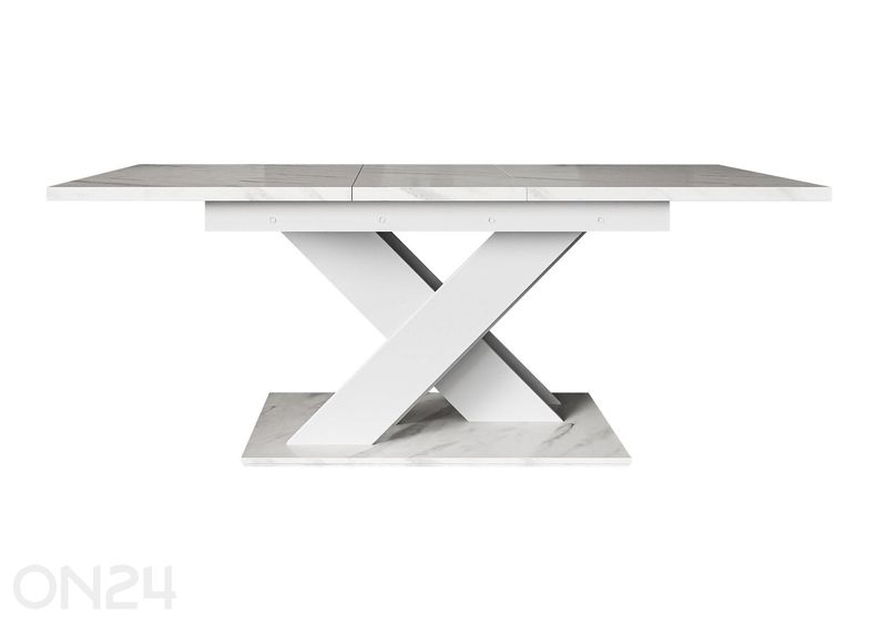 Jatkettava ruokapöytä Bronx 80x140/180 cm kuvasuurennos