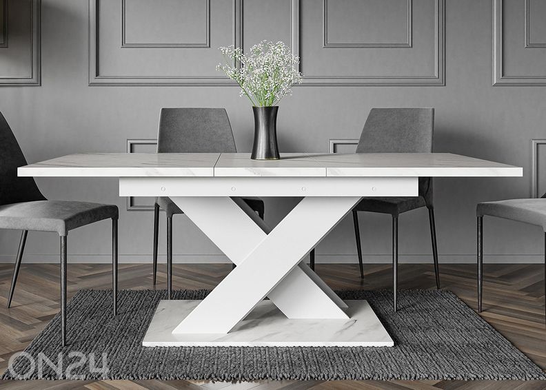 Jatkettava ruokapöytä Bronx 80x140/180 cm kuvasuurennos