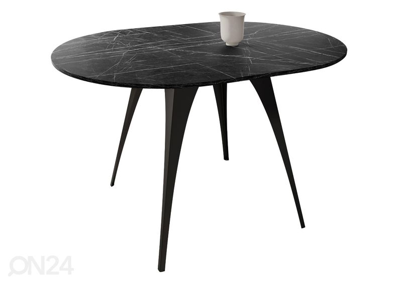 Jatkettava ruokapöytä Carmen 100x100-138 cm kuvasuurennos