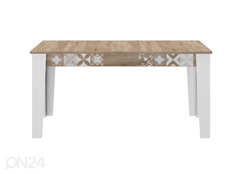 Jatkettava ruokapöytä CHLOE 160/200x90 cm kuvasuurennos