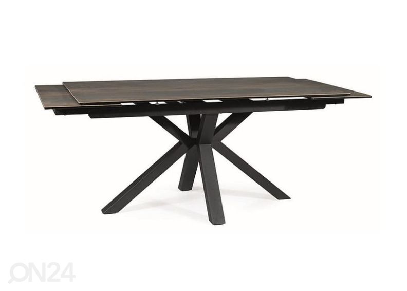 Jatkettava ruokapöytä Christopher 160-240x90 cm kuvasuurennos