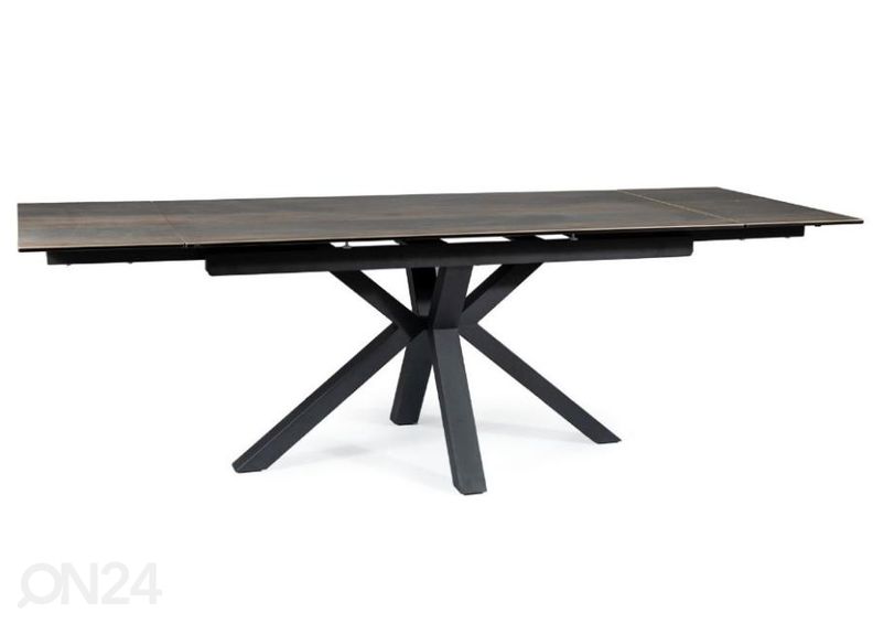 Jatkettava ruokapöytä Christopher 160-240x90 cm kuvasuurennos