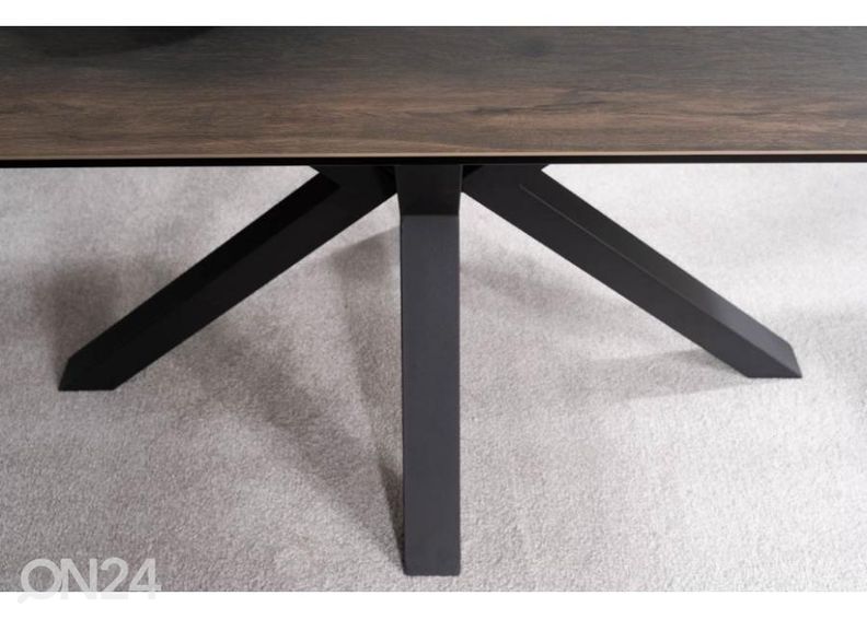 Jatkettava ruokapöytä Christopher 160-240x90 cm kuvasuurennos