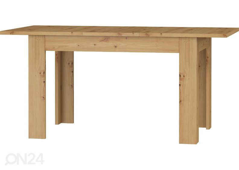 Jatkettava ruokapöytä Cobhy 120-160x80 cm kuvasuurennos