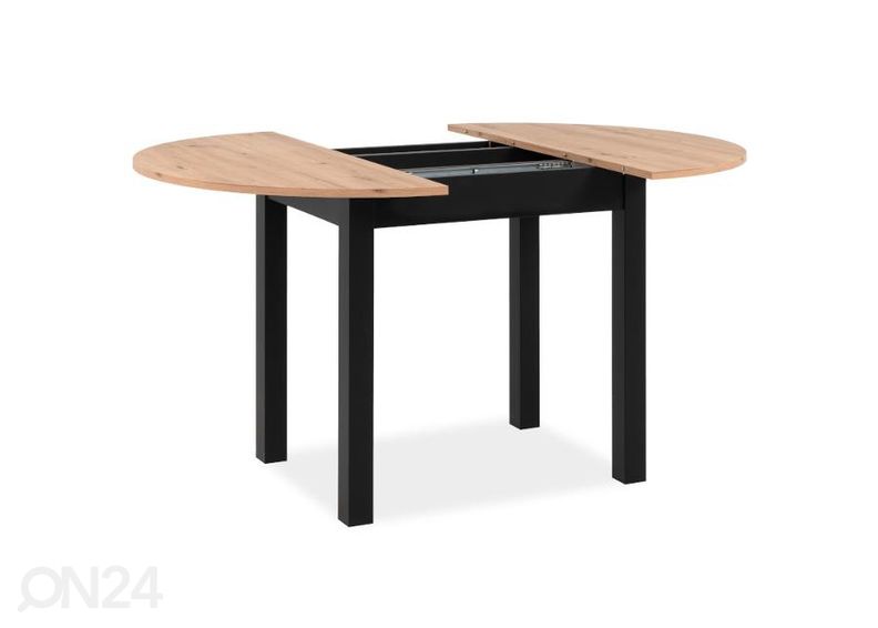 Jatkettava ruokapöytä Coburg 100/140x100 cm kuvasuurennos