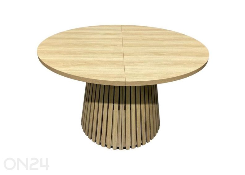 Jatkettava ruokapöytä Cristelle 120x120/220 cm kuvasuurennos