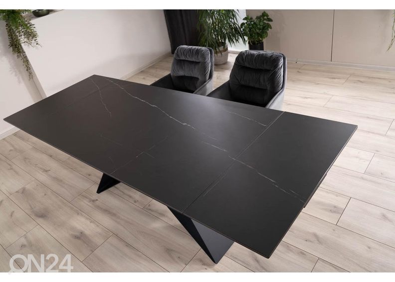 Jatkettava ruokapöytä Dali 160-240x90 cm kuvasuurennos