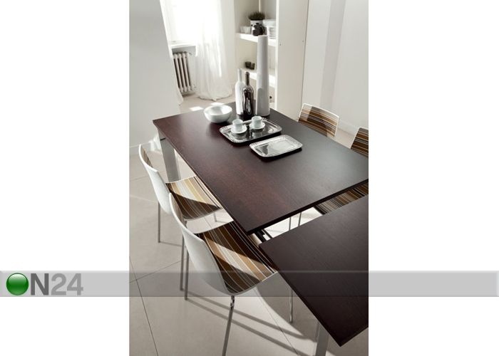 Jatkettava ruokapöytä EVO 80x130-170 cm kuvasuurennos