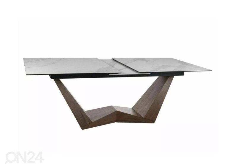 Jatkettava ruokapöytä Ferruccio 200-250x98 cm kuvasuurennos