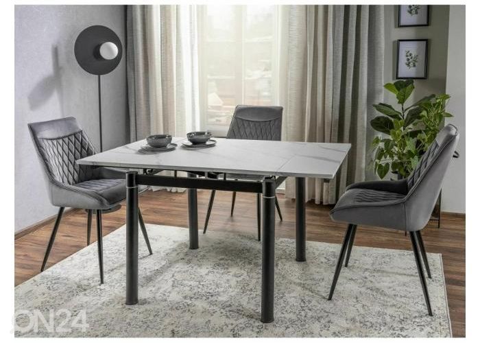 Jatkettava ruokapöytä Gdansk 80-131x80 cm kuvasuurennos