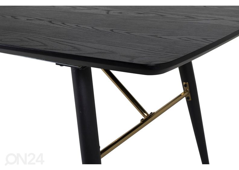 Jatkettava ruokapöytä Gold 180/220x85 cm kuvasuurennos