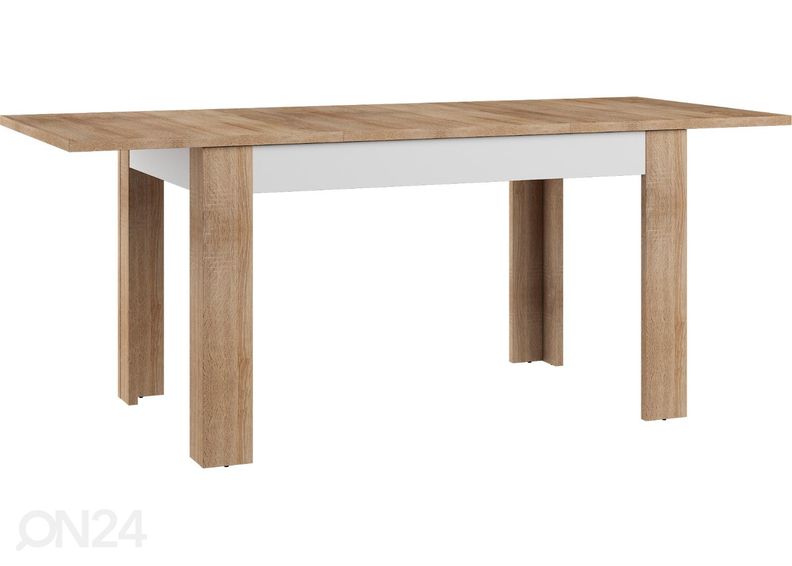 Jatkettava ruokapöytä Goleen 130-190x80 cm kuvasuurennos