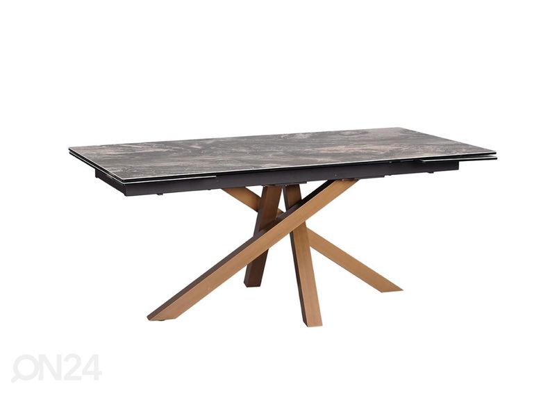 Jatkettava ruokapöytä Hartland 90x180/220/260 kuvasuurennos