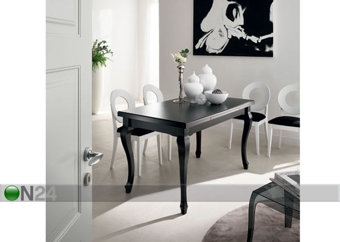 Jatkettava ruokapöytä ICARO 80x140-220 cm kuvasuurennos