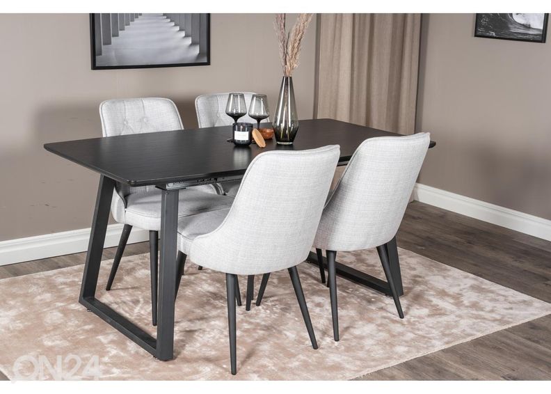 Jatkettava ruokapöytä Inca 160/200x85 cm kuvasuurennos