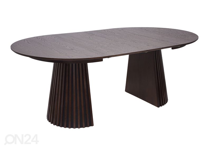 Jatkettava ruokapöytä Izumi 120/160x120 cm kuvasuurennos