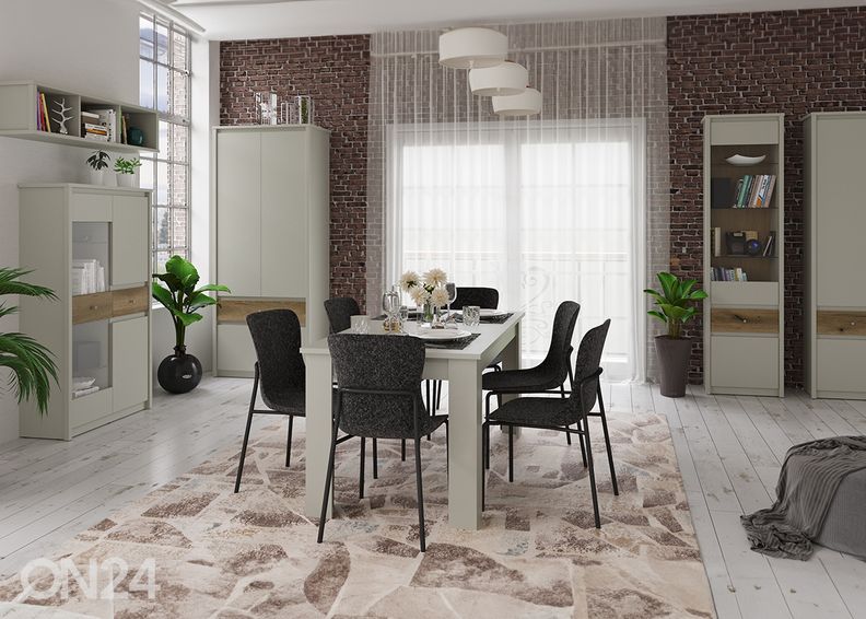 Jatkettava ruokapöytä Karin 90x160/210 cm kuvasuurennos