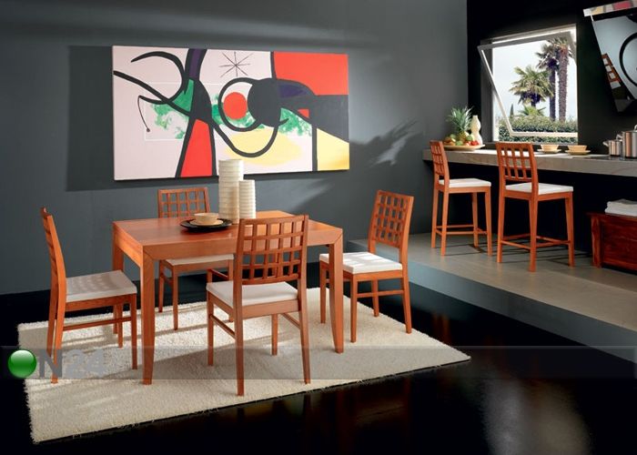 Jatkettava ruokapöytä LONDON 90x130-230 cm kuvasuurennos