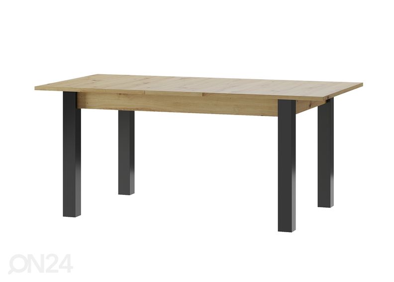 Jatkettava ruokapöytä Lucas 90x140-210 cm kuvasuurennos