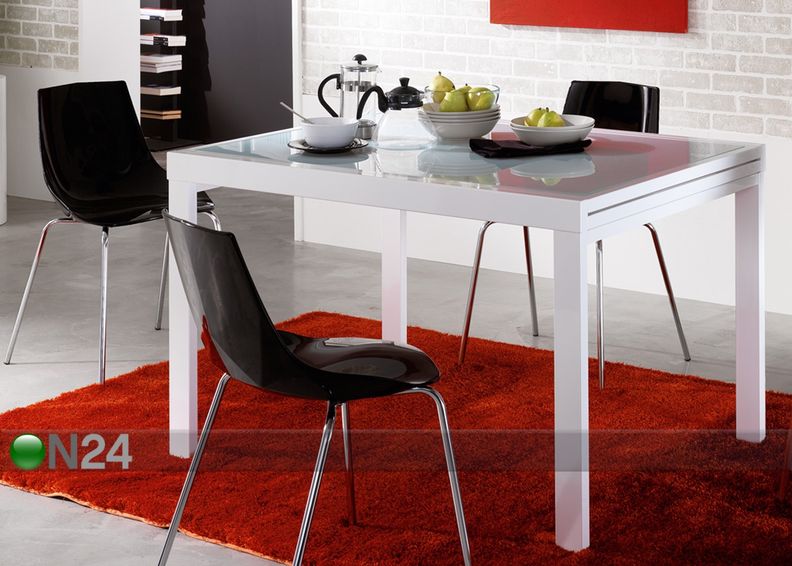Jatkettava ruokapöytä MAESTRALE 90x123-246 cm kuvasuurennos