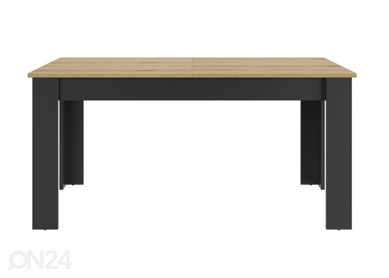 Jatkettava ruokapöytä Manchester 160-200x90 cm kuvasuurennos