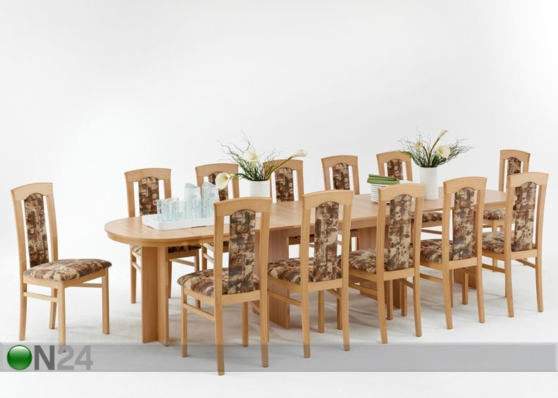 Jatkettava ruokapöytä MARY 90x160-320 cm kuvasuurennos