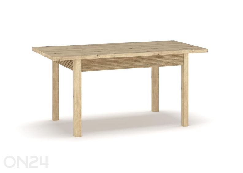 Jatkettava ruokapöytä Moris 80x120/160 cm kuvasuurennos