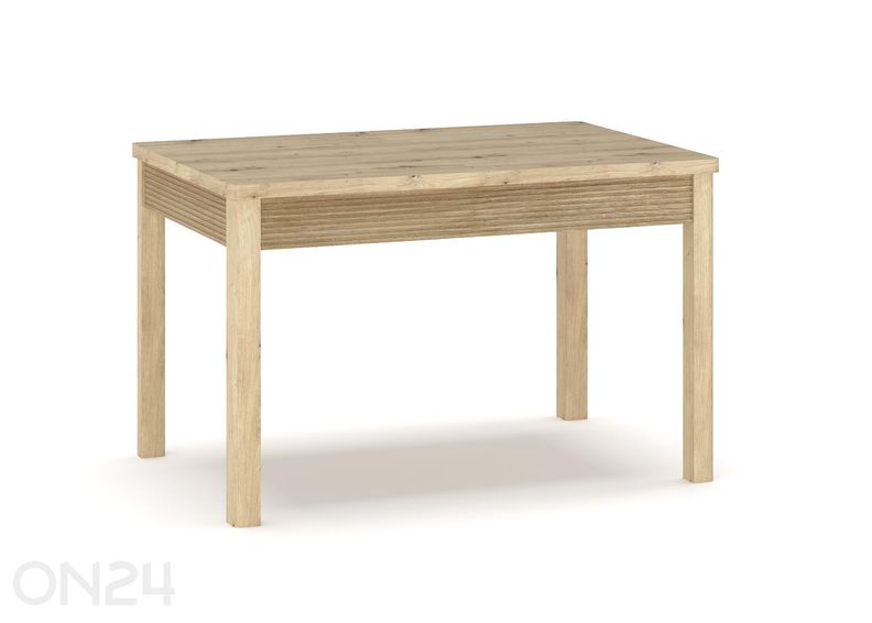 Jatkettava ruokapöytä Moris 80x120/160 cm kuvasuurennos